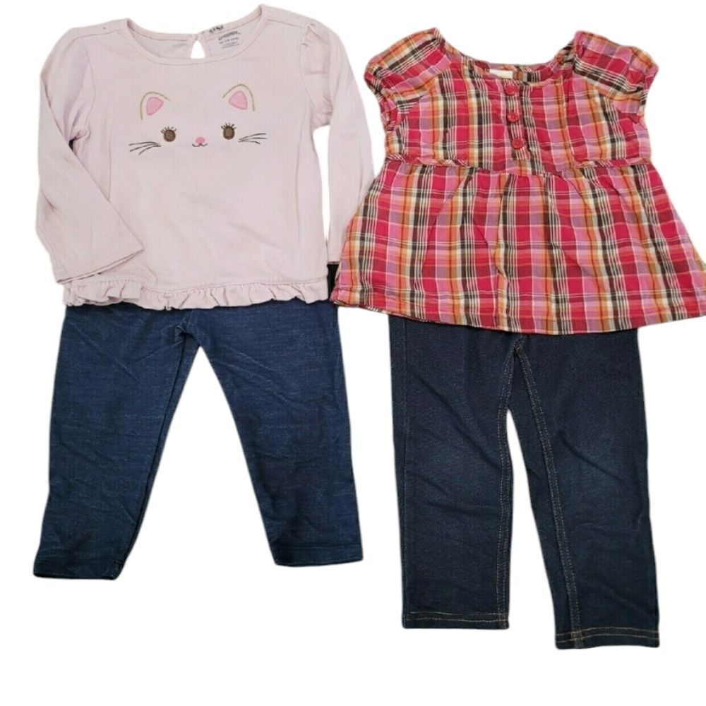 2 matching outfits